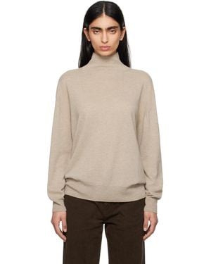 The Row Jabari Turtleneck - Natural