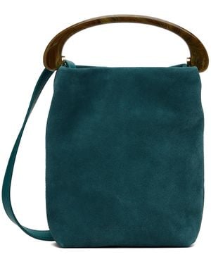 Dries Van Noten Calf Leather Small Bag - Green