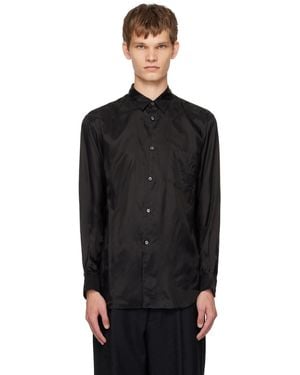 Comme des Garçons Patch Pocket Shirt - Black