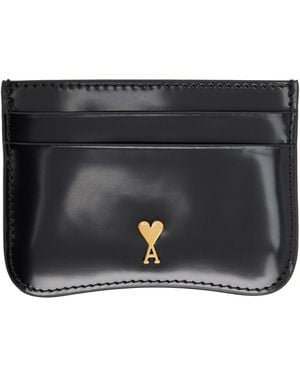 Ami Paris Paris Paris Card Holder - Black