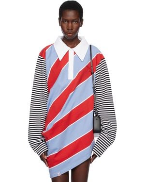 Charles Jeffrey Topsy Turvy Polo - Red