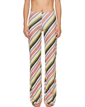 Jean Paul Gaultier 'the Retro Stripe' Pants - Multicolor