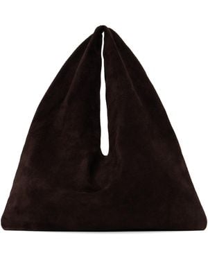 The Row Small Bindle Tote - Black