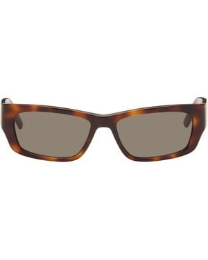 Saint Laurent Sl M182 Jazz Sunglasses - Brown