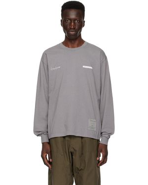 メンズ Yohji Yamamoto グレー Neighborhoodエディション Ss Tee-2 T 