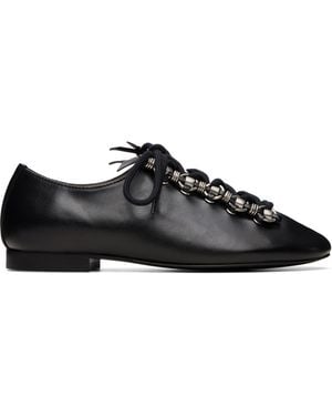 Toga Leather Derbys - Black