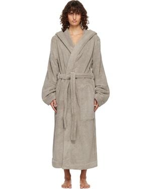 Rick Owens Off- Temple Pentagram Bathrobe - Multicolor