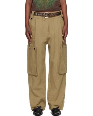 ANDERSSON BELL Utility Cargo Pants - Natural