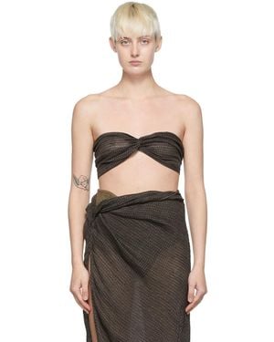 LeKasha Grey Maazi-g Bra - Multicolour