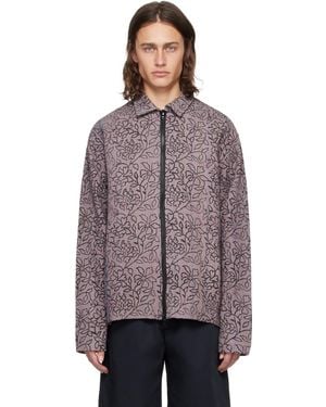 Kartik Research Handcrafted Jacket - Purple
