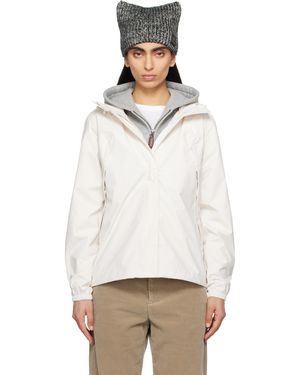 The North Face Imperméable Antora Blanc Cassé
