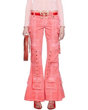 Blumarine Ssense Exclusive Pink Pants