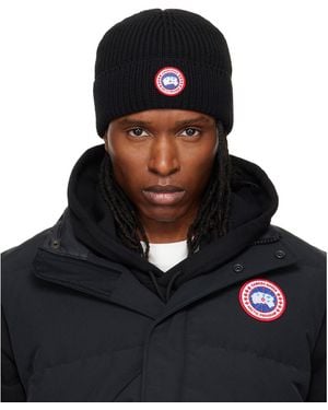 Canada Goose Rib Beanie - Black