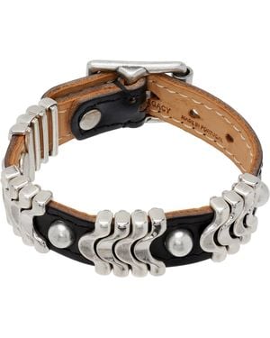 Our Legacy Wave Bracelet - Black