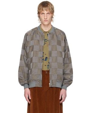 Needles Zip Bomber Jacket - Multicolour