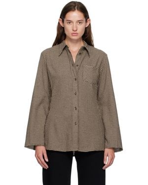 Our Legacy Chemise Daisy Brune - Marron