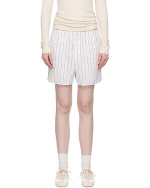 Ami Paris Cotton Elasticated Shorts - Black