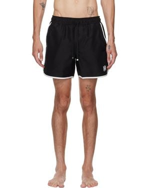 Amiri 'Ma' Sporty Swim Shorts - Black