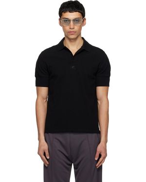 Courreges Signature Polo - Black