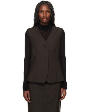 Holzweiler Kiko Wool Vest - Black