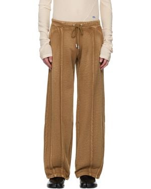 Eckhaus Latta ブラウン El Sweatpant ラウンジパンツ - ナチュラル