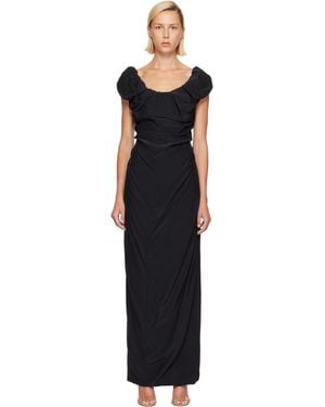 Vivienne Westwood Ginnie Amber Maxi Dress - Black