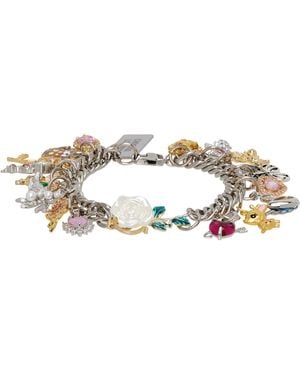 Chopova Lowena Knuckles Charm Bracelet - Metallic