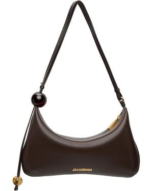 Jacquemus ブラウン La Croisière 'The Large Bisou Perle' バッグ