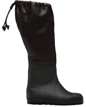 Rier Ssense Exclusive Farmer Rain Boots - Black