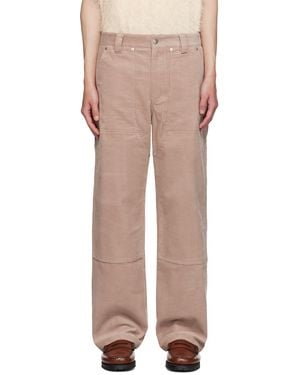 AFTER PRAY Patch Pants - Natural