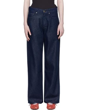 Rag & Bone Jean Ample Logan Bleu Marine