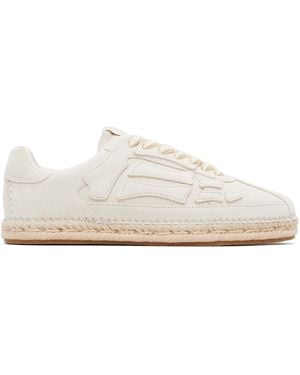 Amiri Off- Pacific Bones Espadrilles - Black