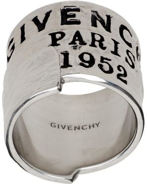 Givenchy '' Tape Ring - Gray