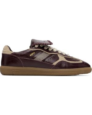 Alohas Burgundy Tb.490 Club Leather Sneakers - Black