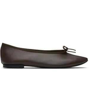 Repetto Lilouh Almond-Toe Ballerina Flats - Black