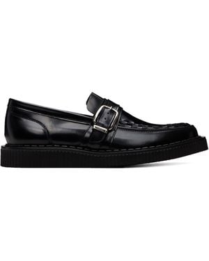 George Cox Hatton Monk Loafers - Black