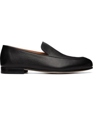 BOSS Leather Loafers - Black