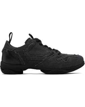 Kiko Kostadinov Ostro Canvas Trainers - Black