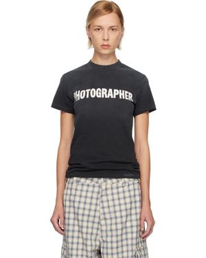 ERL 'Photographer' T-Shirt - Black