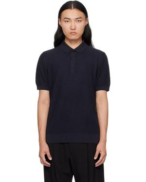 BOSS Regular-Fit Knit Polo - Black