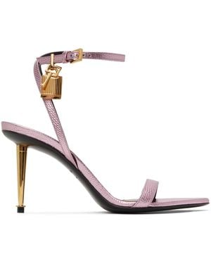 Tom Ford Padlock Sandal - White