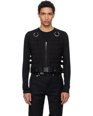 Rick Owens Temple Supply Vest - Black