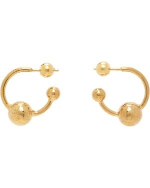 Jean Paul Gaultier 'The Piercing' Earrings - Black