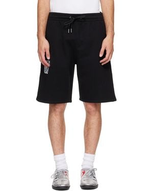 Off-White c/o Virgil Abloh Motion Arrow Skate Sweat Shorts - Black