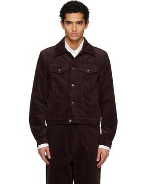 Tonywack Corduroy Trucker Jacket - Red
