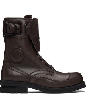 Kiko Kostadinov Fitz Military Boots - Brown