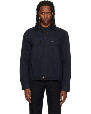 Palmes Worker Denim Jacket - Blue