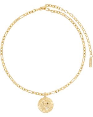Versace Irradia Collana Necklace - Metallic