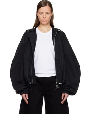 The Attico Bomber Jacket - Black
