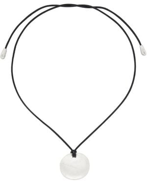 Sophie Buhai Small Full Moon Pendant Necklace - Metallic